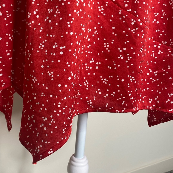 Vince Camuto Womens long sleeves Polka dot Dress size S - Picture 7 of 9